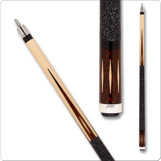 Joss JOS04 Cue – Maple with Cocobolo, Ebony & Holly Inlays – 13mm Tip, Piloted 5/16x14 Joint – Multiple Weights (18–21oz)