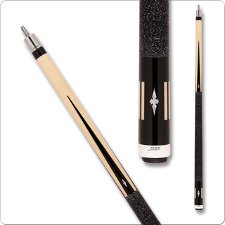 Joss JOS16 Cue – Ebony Points & Mother of Pearl Inlays – 13mm Tip, Piloted 5/16x14 Joint – Available in 18–21oz