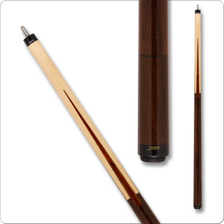 Joss JOSSP01 Sneaky Pete Cue – 13mm Triangle/LePro Tip – 29" Hard Rock Maple – 5/16x14 Joint – Black Collar & Rubber Bumper – Made in USA
