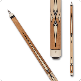 Pechauer JPBRKEB Break Cue with 29" Hard Rock Maple Shaft, 13mm C4+ Tip – Ebony Stained, Lifetime Warranty