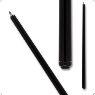 Pechauer JP2501 JP Series Cue – Ebony Stained Maple, 12.75mm Jade Tip, No Wrap