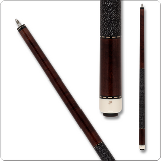 Pechauer JP2502 JP Series Cue – Rosewood Stained Maple, 12.75mm Jade Tip, Linen Wrap