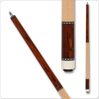 Pechauer JP25R06 Pro Series Cue – Cocobolo & Natural Maple, 12.75mm Jade Tip