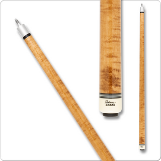 Pechauer JPBRKNA Break Cue with 29" Hard Rock Maple Shaft, 13mm C4+ Synthetic Tip – Natural Stained Finish, Lifetime Warranty