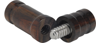 Action JPEX Exotic Wood Joint Protectors – Acacia, Black Maple, Birdseye Maple, Rosewood – Fits 3/8x10, 5/16x14, 5/16x18 Cue Joints