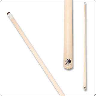 Lucasi LCXS Custom Shaft – Uni-Loc – 12.75mm Tiger Everest Tip – Solid Maple – Zero Flexpoint