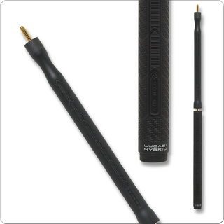 Lucasi LHAH2 Hybrid Air Hog Jump Cue – Uni-Loc – Carbon Fiber – Bakelite Tip – 3-Piece Design