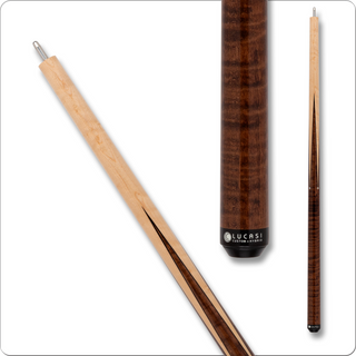 Lucasi LZ2000SP Custom Sneaky Pete Cue – 12.75mm Tiger Everest Tip, Zero Flexpoint Shaft, 29" Solid Maple, Uni-Loc Joint (18oz–21oz)