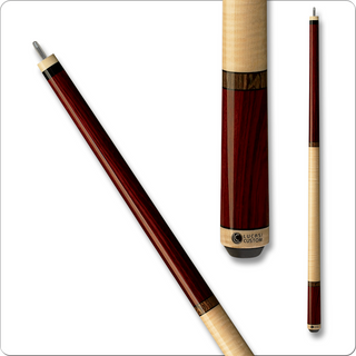 Lucasi LZC11 Custom Cue – 12.75mm Tiger Everest Tip, Zero Flexpoint Shaft, 29" Solid Maple, Uni-Loc Joint, Super Birdseye Maple with Exotic Rengas (18oz–21oz)