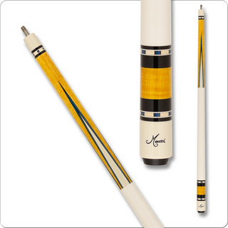Meucci MEHOF02 Hall Of Fame Cue & XS Shaft – THE PRO Solid Maple Shaft, Ultra Skin Tip, Multiple Weights
