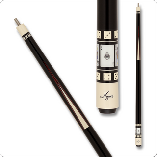 Meucci MEHOF04 Hall of Fame Cue & XS Shaft – THE PRO Solid Maple Shaft, 12.5mm Tip