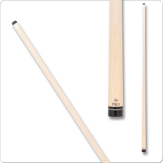Meucci MEJS01 Pool Cue & XS Shaft – 18oz to 21oz, 12.5mm Ultra Skin Medium Tip, 29" THE PRO Shaft, Hydraulic Joint, Grey Stain with Green & Maple Spliced Points, Irish Linen Wrap