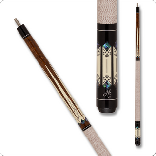 Viking VIKT0304 Twilight Series Cue – 13mm Tiger Everest Tip, ViKORE Shaft, Blue Point Design, Made in USA