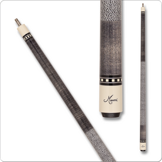 Meucci MEJSS Jayson Shaw Series – Smoke-Stained Birdseye Maple Cue & PRO Shaft | 12.5mm Tip