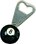 Action NI8BBO 8-Ball Bottle Opener | Fun Pool-Themed Bar Accessory