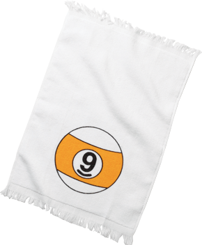 Action NI9BT – 9-Ball Towel | Billiards Hand & Cue Towel for Pool Players