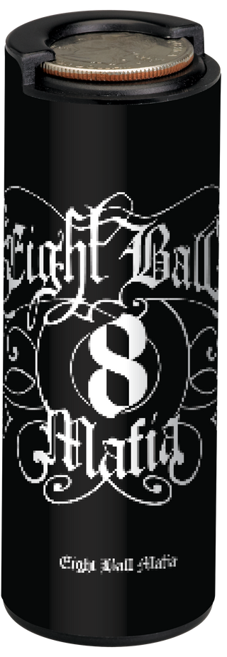 Eight Ball Mafia NICHEBMD – Coin Holder | Holds One Roll of Quarters, Spring-Loaded Design