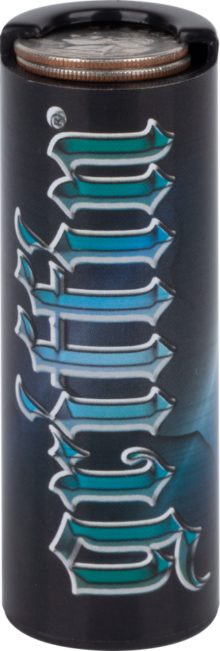 Griffin NICHGRF – Coin Holder | Spring-Loaded, Holds Up to $10 in Quarters, Blue Design