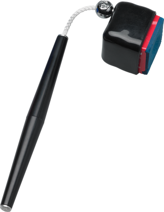 QK-S QCACP Personal Pool Cue Chalker – Portable Chalk Holder with Clip | Durable Plastic | Available in Black, Blue, Pink, Purple, Red & Yellow