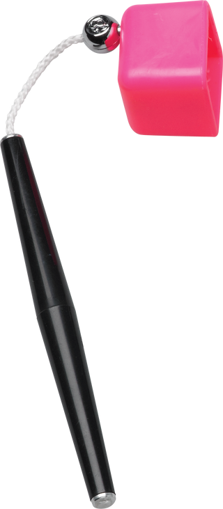 QK-S QCACP Personal Pool Cue Chalker – Portable Chalk Holder with Clip | Durable Plastic | Available in Black, Blue, Pink, Purple, Red & Yellow