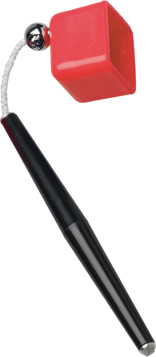 QK-S QCACP Personal Pool Cue Chalker – Portable Chalk Holder with Clip | Durable Plastic | Available in Black, Blue, Pink, Purple, Red & Yellow