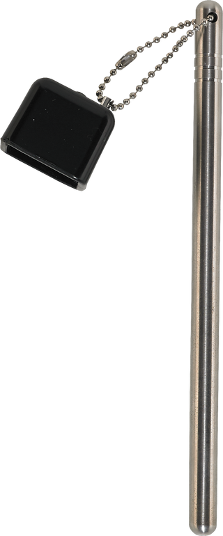 QCHM Metal Pool Cue Chalker with Keychain – Sturdy Metal & Vinyl Build | Available in Blue, Bronze, Gold & Silver