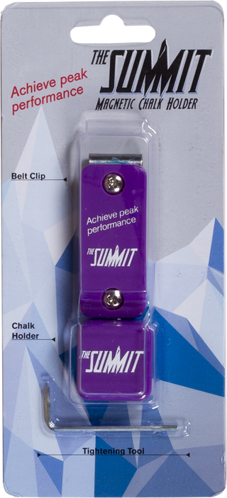 Summit QCSMC Magnetic Pool Cue Chalker – Heavy-Duty Metal Holder with Secure Grip (Multiple Colors)