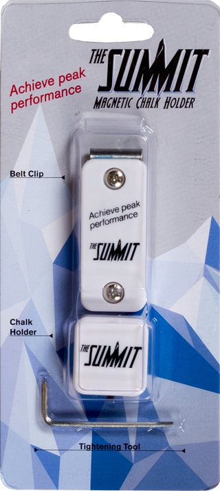 Summit QCSMC Magnetic Pool Cue Chalker – Heavy-Duty Metal Holder with Secure Grip (Multiple Colors)