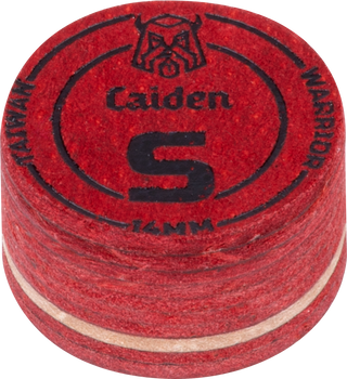 Caiden QTCW Warrior Playing Tip – [Hard/Medium/Soft/Super Soft] Pigskin Cue Tip (Professional Quality)