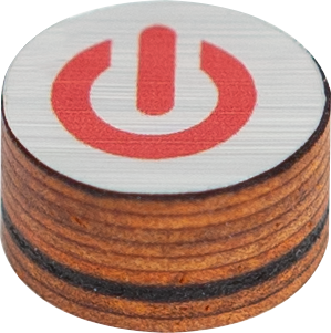 ON Cyborg QTCYH Hybrid Cue Tip – [Hard / Medium / Soft] – Premium Pigskin Layered Tip