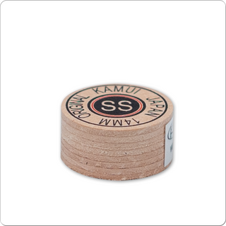 Kamui Original QTKAM Cue Tip – Single 14mm 8-Layer Pigskin – Soft / Medium / Hard / Super Soft – Premium Japanese Tip