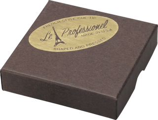 Le Pro QTLP50 Cue Tips – Box of 50 Oak Leather Tips – Sizes 10mm / 12mm / 13mm / 13.5mm / 14mm