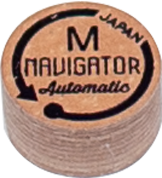Navigator Automatic QTNAT Cue Tips – Single Japanese Pigskin Tip – Hard / Medium / Soft / Super Soft – 14mm