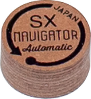Navigator Automatic QTNAT Cue Tips – Single Japanese Pigskin Tip – Hard / Medium / Soft / Super Soft – 14mm