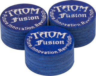 Taom Fusion Cue Tip – 7-Layer Premium Pig Skin (Single)