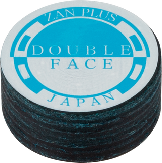Zan QTZANP Double Face Break/Jump Cue Tip | Leather & Resin Hybrid