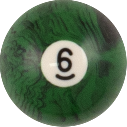 Action Black Marble Replacement Pool Balls – Choose Individual Numbered Balls (2.25")