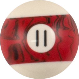 Action Black Marble Replacement Pool Balls – Choose Individual Numbered Balls (2.25")