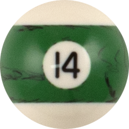 Action Black Marble Replacement Pool Balls – Choose Individual Numbered Balls (2.25")
