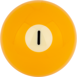 Action RBDLX Deluxe Replacement Pool Balls – 2.25" Standard Size Polyresin Billiard Balls – Choose Individual Numbered Ball (1–15)