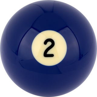 Action RBDLX Deluxe Replacement Pool Balls – 2.25" Standard Size Polyresin Billiard Balls – Choose Individual Numbered Ball (1–15)