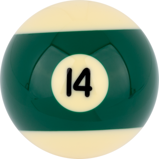 Action RBDLX Deluxe Replacement Pool Balls – 2.25" Standard Size Polyresin Billiard Balls – Choose Individual Numbered Ball (1–15)