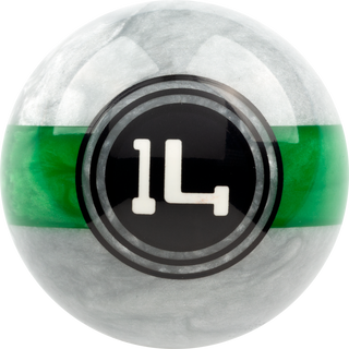 McDermott Galaxy RBGAL Replacement Pool Balls – 2.25" Standard Size Polyresin Billiard Balls – Choose Individual Numbered Ball (1–15)