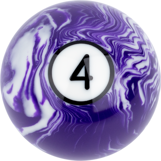 Action RBWM White Marble Replacement Pool Balls – 2.25" Polyresin Billiard Ball (Choose Number 1–15)