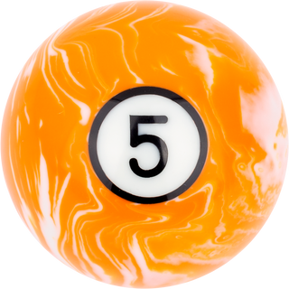 Action RBWM White Marble Replacement Pool Balls – 2.25" Polyresin Billiard Ball (Choose Number 1–15)