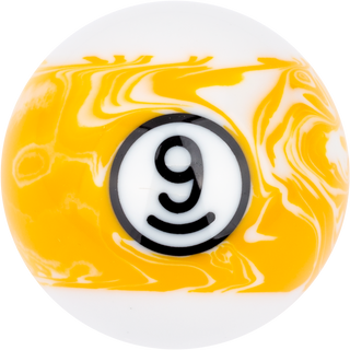 Action RBWM White Marble Replacement Pool Balls – 2.25" Polyresin Billiard Ball (Choose Number 1–15)
