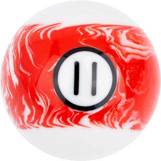 Action RBWM White Marble Replacement Pool Balls – 2.25" Polyresin Billiard Ball (Choose Number 1–15)