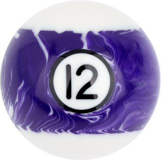 Action RBWM White Marble Replacement Pool Balls – 2.25" Polyresin Billiard Ball (Choose Number 1–15)