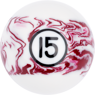 Action RBWM White Marble Replacement Pool Balls – 2.25" Polyresin Billiard Ball (Choose Number 1–15)