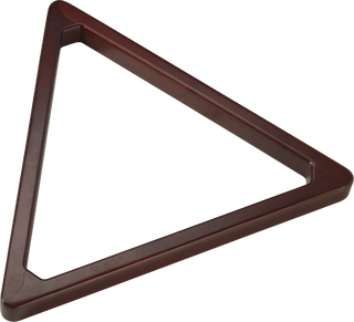 RK8H 8-Ball Heavy Duty Wooden Rack – Thick Durable Billiard Triangle